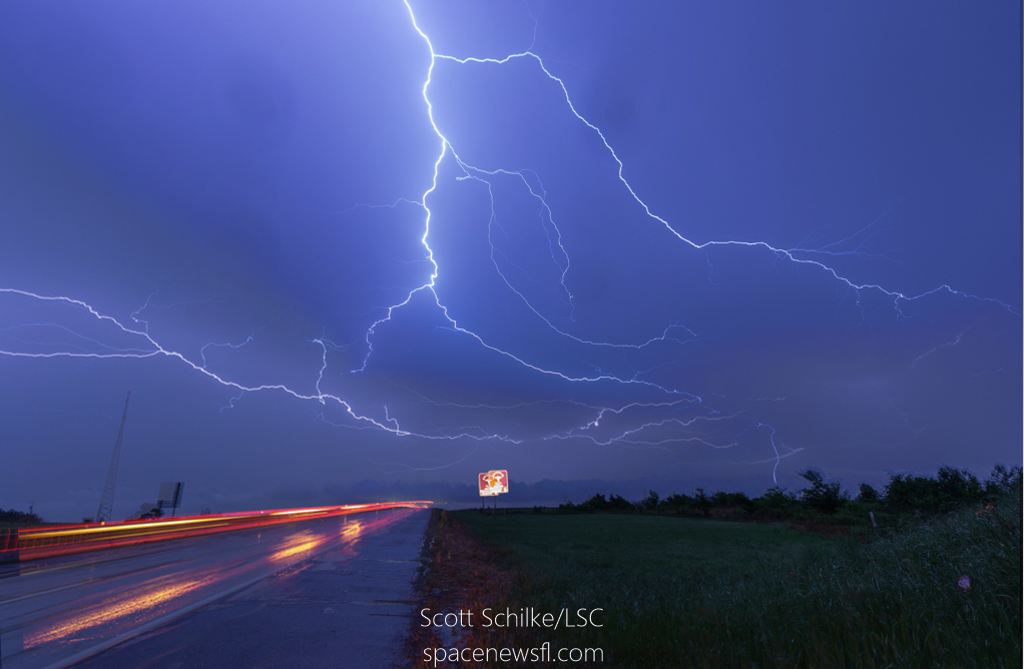 April 27th 2024 Lightning Along I-44 Burkburnett Texas PDS Tornadic Supercell